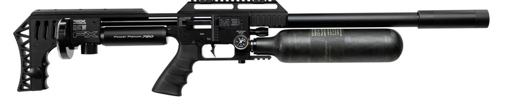 FX Impact M3 Sniper 5.5mm PCP Black