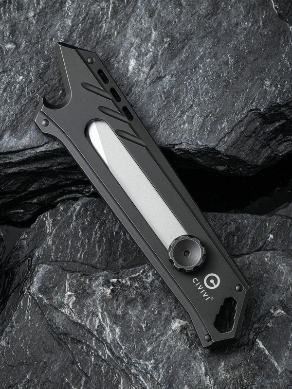 CIVIVI C2007D MANDATE BLACK UTILITY KNIFE