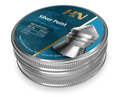 H-N Silver Point 5.50mm 200 Pieces