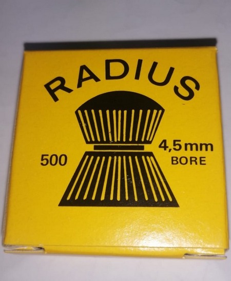 Radius Pellets 4.5mm 500's