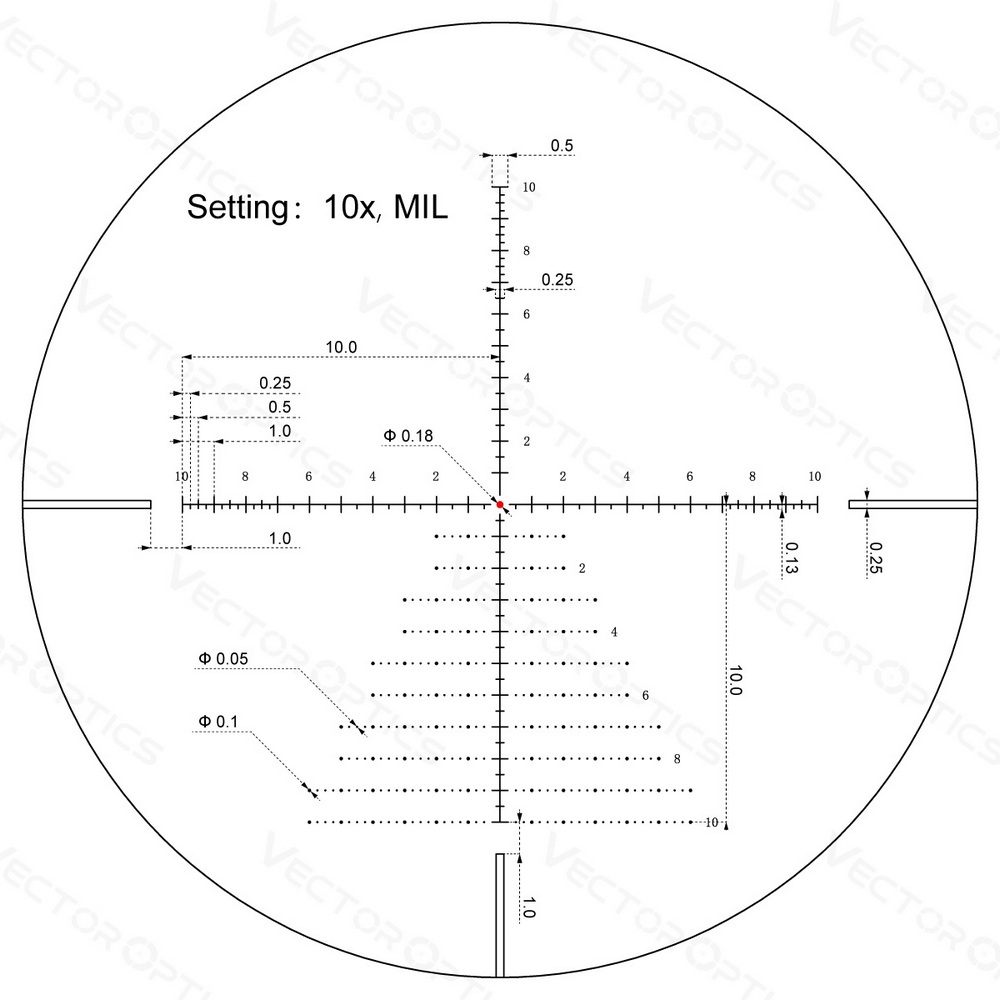 VICTOPTICS Veyron 6-24x44IR SFP Compact Riflescope SCOL-49